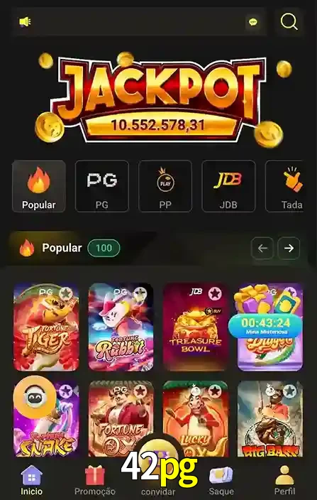Promoções Especiais no 42pg App